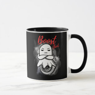 Mug Boost Sheet Drôle de course de fantôme Halloween T
