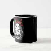 Mug Boost Sheet Drôle de course de fantôme Halloween T (Devant gauche)