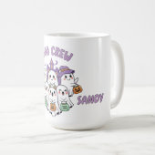 Mug Boot Crew deux noms Halloween (Devant droit)