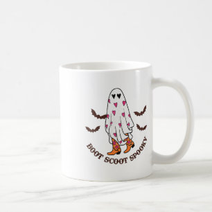 Mug Boot Scoot Éffrayant Cowboy Ghost Super Retro Hall