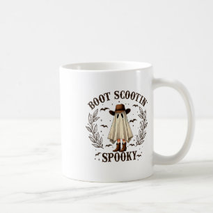 Mug Boot Scootin Éffrayant Ouest Halloween Cute Ghost