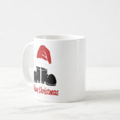 Mug Boots de Noël en famille père Noël (Devant gauche)