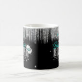 Mug Boots 'n Bling Disco Bachelorette Teal ID925 (Centre)