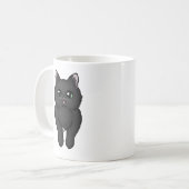 Mug Booty de Kitty Fluffy Noir (Devant gauche)