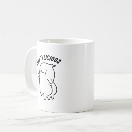 Mug Bootylicious Funny Ghost Pun (Devant gauche)