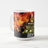 MUG BOPE CRÂNE DANS L'ENFER (Devant gauche)