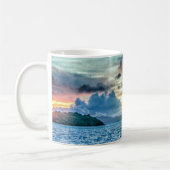 Mug Bora Bora beau coucher de soleil (Gauche)