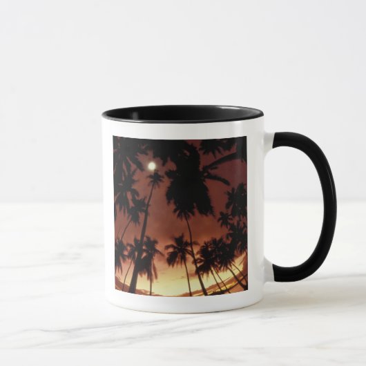 Mug Bora Bora, Polynésie française Coucher de soleil à (Droite)