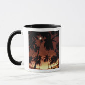 Mug Bora Bora, Polynésie française Coucher de soleil à (Gauche)