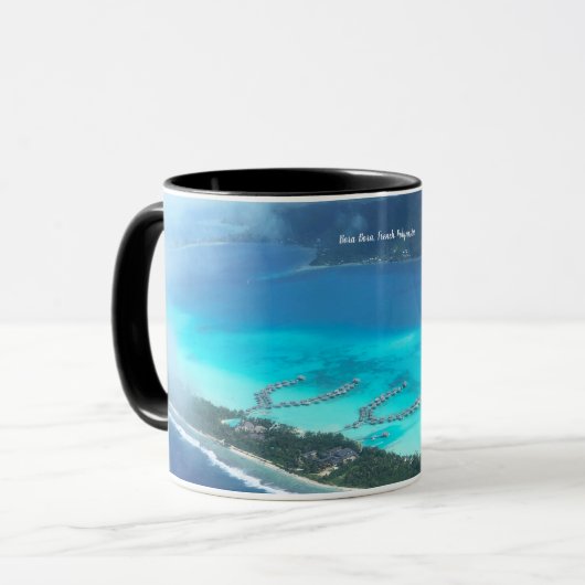 Mug Bora Bora, Polynésie Française De L'Air (Devant gauche)