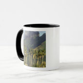 Mug Bora Bora, scène du front de mer en Polynésie fran (Devant gauche)