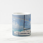 Mug Bora Bora Tropical Island Paradise Yacht Coffee M (Centre)