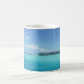 Mug Bora Bora Tropical Island Paradise Yacht Coffee M (Centre)
