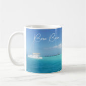 Mug Bora Bora Tropical Island Paradise Yacht Coffee M (Gauche)