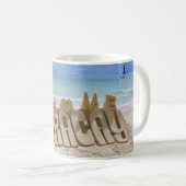 Mug Boracay Philippines vue sur la plage à la mer (Devant droit)