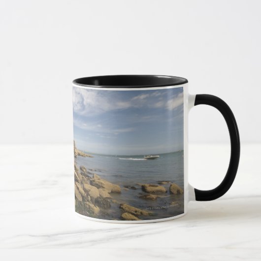 Mug Bord de la mer rocheux avec le déplacement de (Droite)