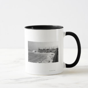 Mug Bord de la mer, vague de l'Orégon Sou Wester et
