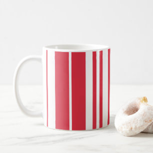 Mug Bord de mer blanc rouge