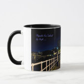 Mug Bord de mer de houe par nuit, Plymouth (Gauche)