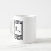 Mug Bordage de fauteuil roulant (Devant gauche)