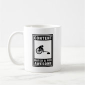 Mug Bordage de fauteuil roulant (Gauche)