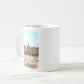 Mug Bordeaux France Place de la Bourse Voyage (Devant gauche)