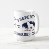 Mug Border collie (Devant droit)