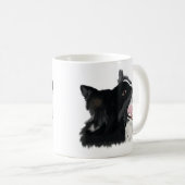 Mug Border Collie Chien Mignon (Devant droit)