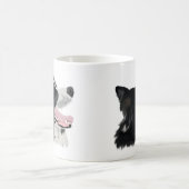 Mug Border Collie Chien Mignon (Centre)