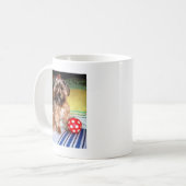 Mug Border collie heureux (Devant gauche)