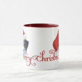 Mug Border Collie Noël (Centre)