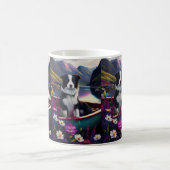 Mug Border Collie sur une pagaie : Une aventure pittor (Centre)