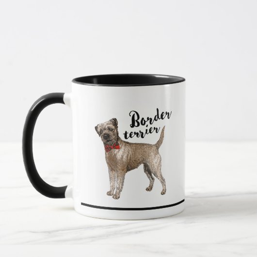 Mug Border Terrier (Gauche)