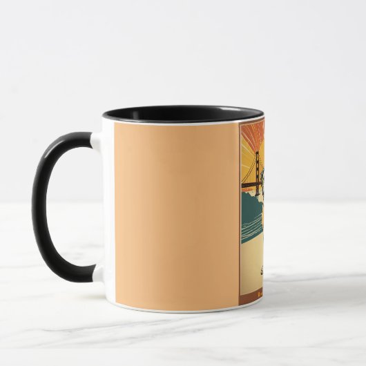 Mug border terrier, modernisme du milieu du siècle, Po (Gauche)