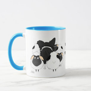 Mug BorderCollie - troupeau d'I… par conséquent je