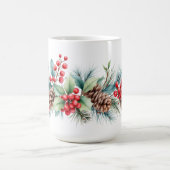 Mug Bordure aquarelle rustique (Centre)