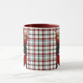 Mug Bordure Collie Amoureux des chiens Western Plaid N (Centre)