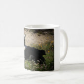 Mug Bordure Collie Australian Shepherd Mix (Devant droit)