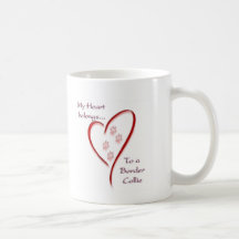 Bordure Collie Coeur Appartient