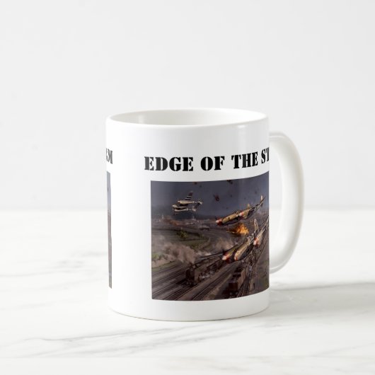 Mug Bordure de la tempête (Devant droit)
