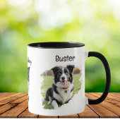 Mug Bordure de photo pour animaux de compagnie Collie 