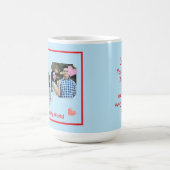 Mug Bordure rouge PHOTO Saint-Valentin NOM (Centre)