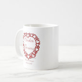 Mug Bordure Terrier Véritable Amour (Devant gauche)