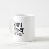 Mug BORED Membre, Funny Lieu de travail Humour (Devant gauche)