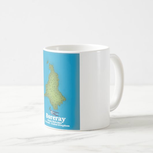 Mug Boreray Hébrides Ecosse Royaume-Uni (Devant droit)