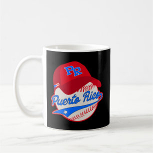 Mug Boricua Puerto Rico Porto Rico Baseball