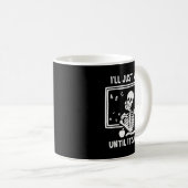 Mug Born Halloween Teacher I'll Just Wait Until It's Q (Devant droit)