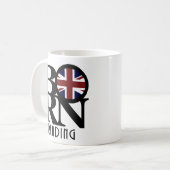 Mug BORN Lecture Angleterre 11oz (Devant gauche)
