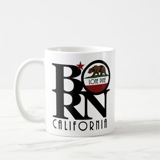 Mug BORN Lone Pine Californie 11oz (Gauche)