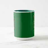 Mug Born Lucky Skull St Patrick’s Day - caneca (Centre)
